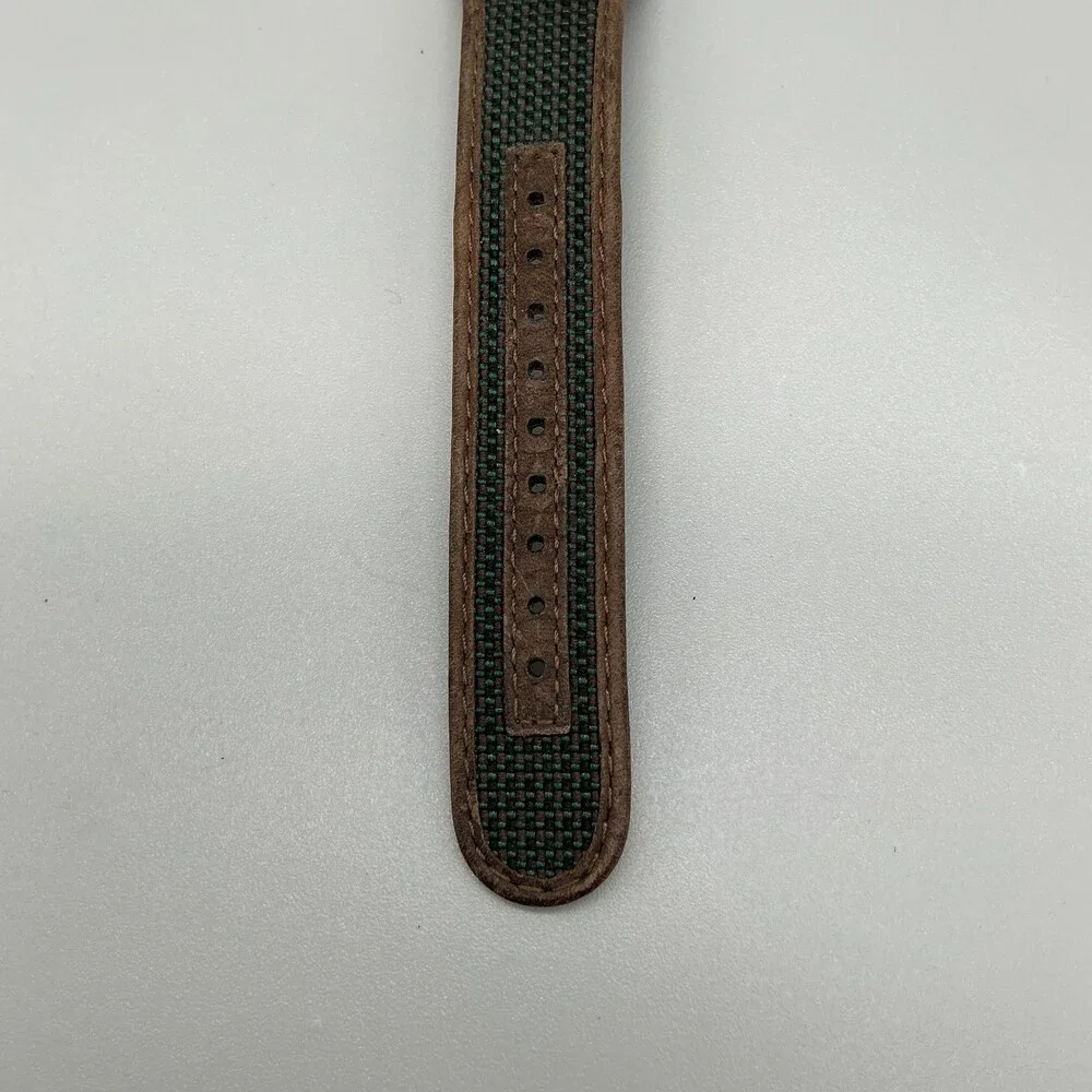 Vintage Timex Expedition Mens Watch 40mm Green Digital Indiglo 100M New Battery